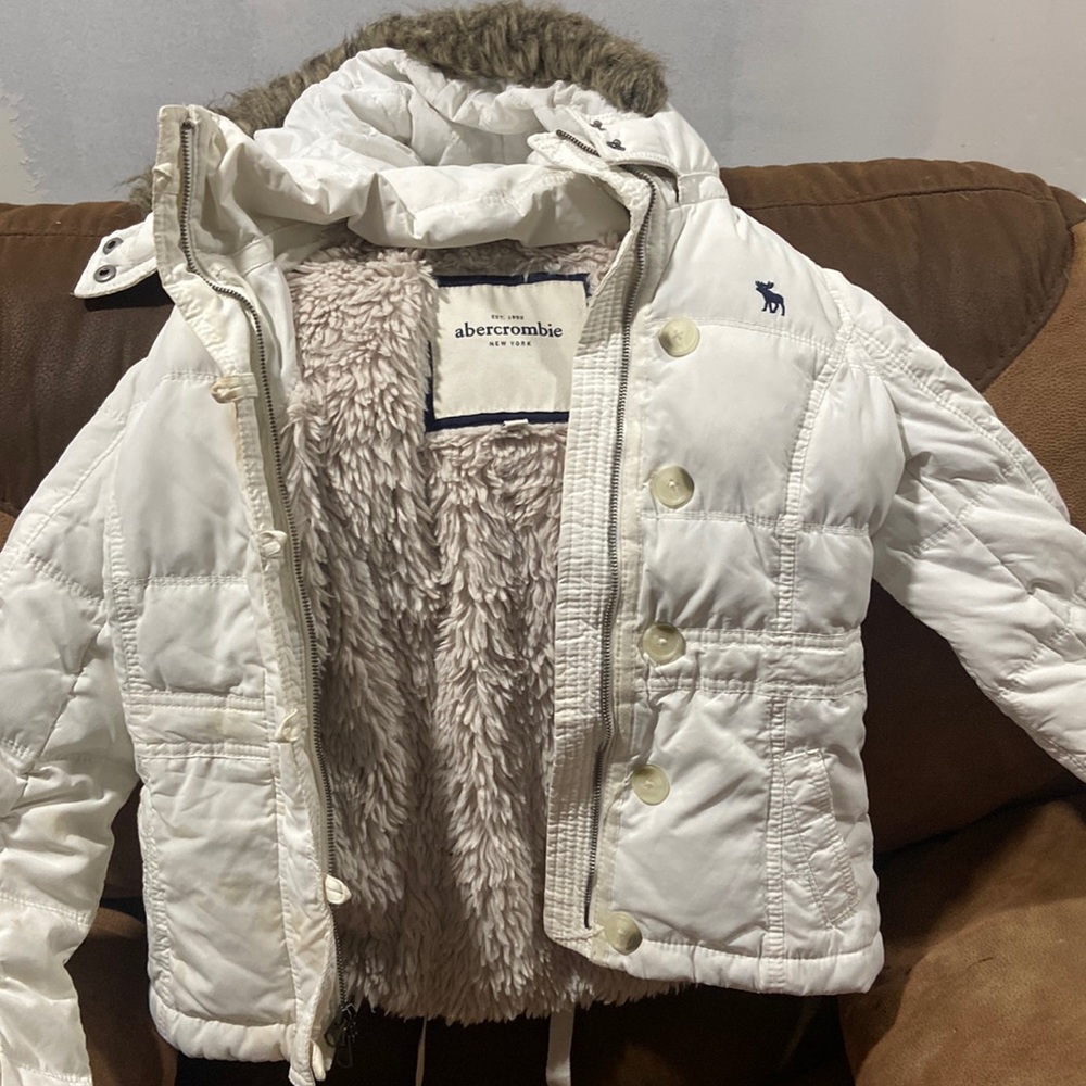 Abercrombie fur jacket